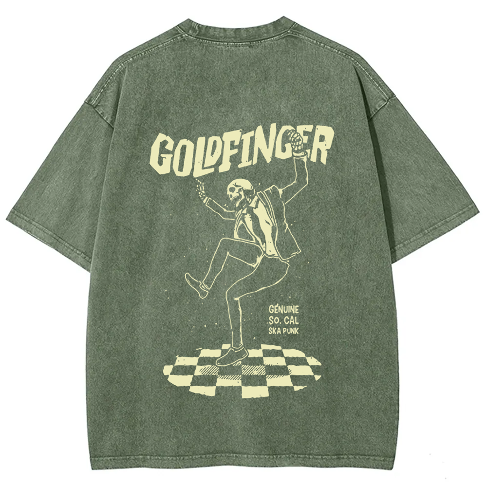 Unisex Vintage Goldfinger Band t-Shirt