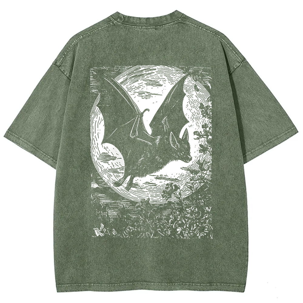 Unisex Vintage  Medieval Bat t-Shirt