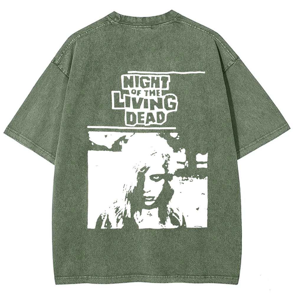 Unisex Vintage  Night of the living dead 1990 horror movie t-Shirt