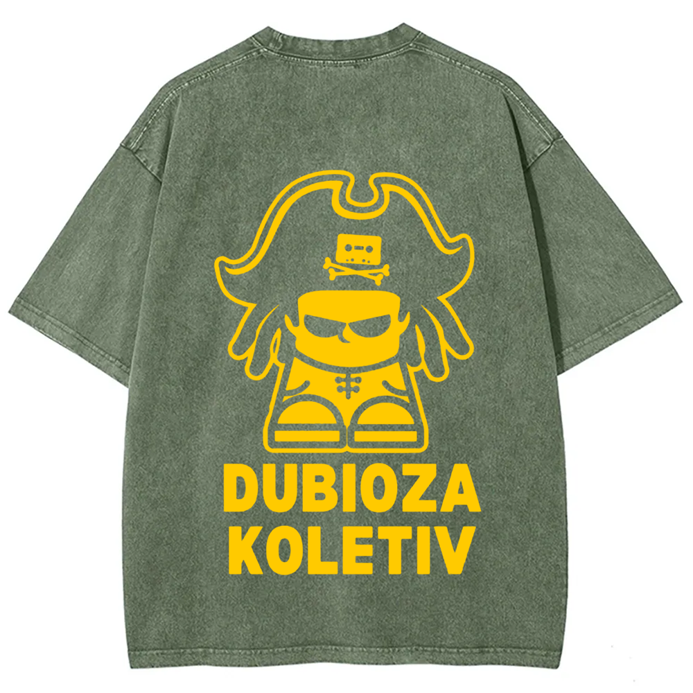 Unisex Vintage Dubioza Kolektiv Band t-Shirt