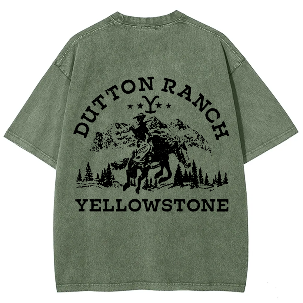 Unisex Vintage Yellowstone TV Series Casual Printed t-Shirt