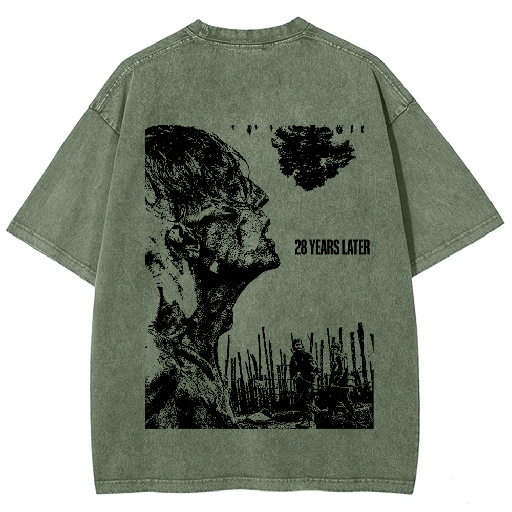 Unisex Vintage  28 years later horror movie 2025 t-Shirt