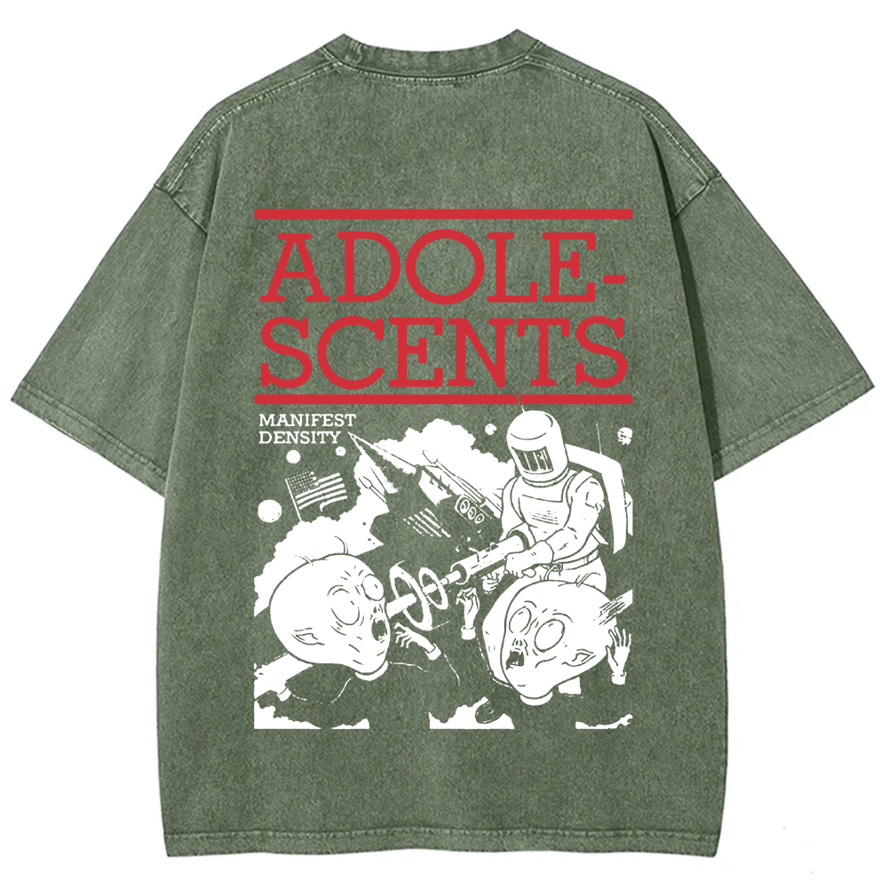 Unisex Vintage  Adolescents Band t-Shirt