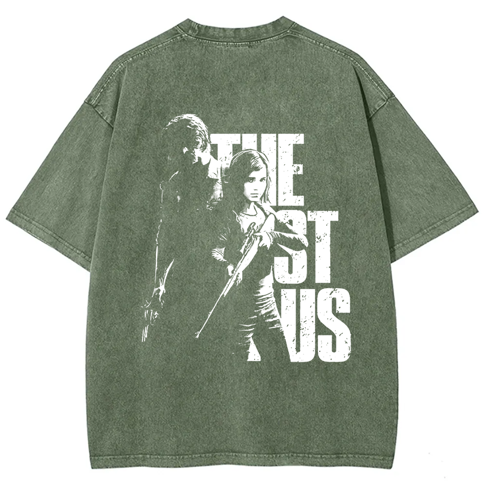 Unisex Vintage The Last of Us Horror Game Movie t-Shirt
