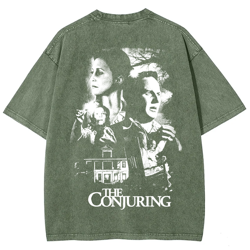 Unisex Vintage The Conjuring Horror Movie t-Shirt
