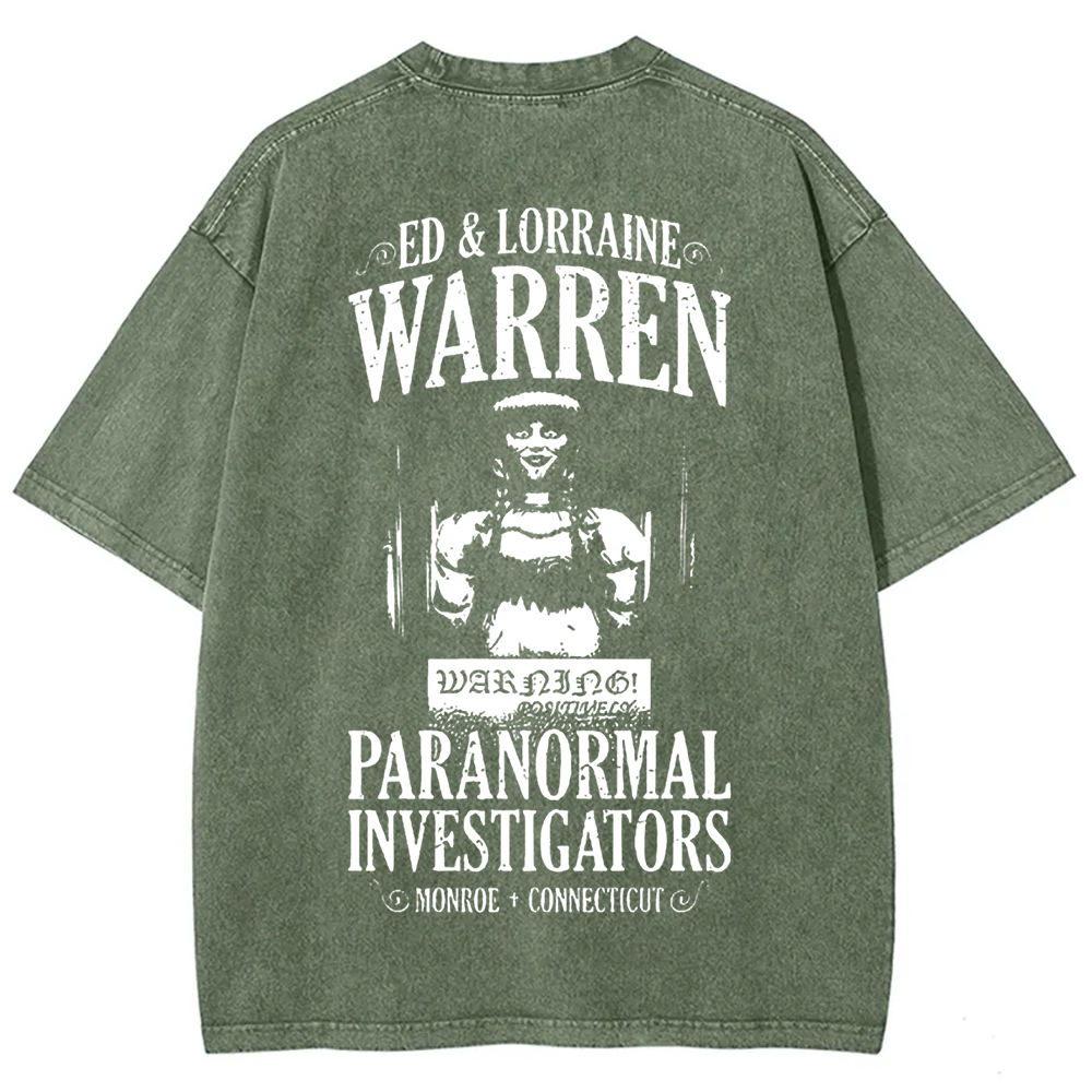 Unisex Vintage The Conjuring Horror Movie t-Shirt