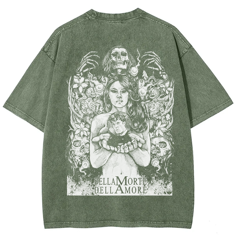 Unisex Vintage Cemetery Man(1994) Horror Movie t-Shirt