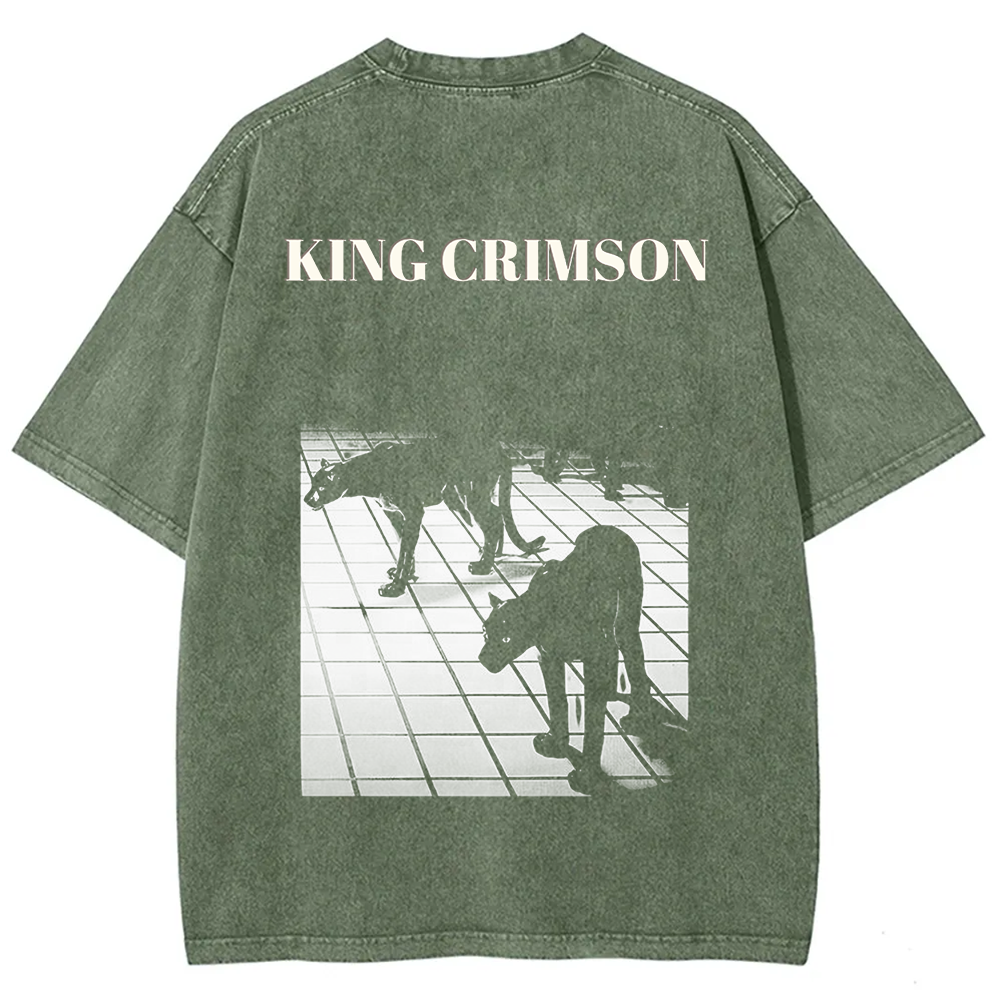Unisex Vintage King Crimson Band t-Shirt
