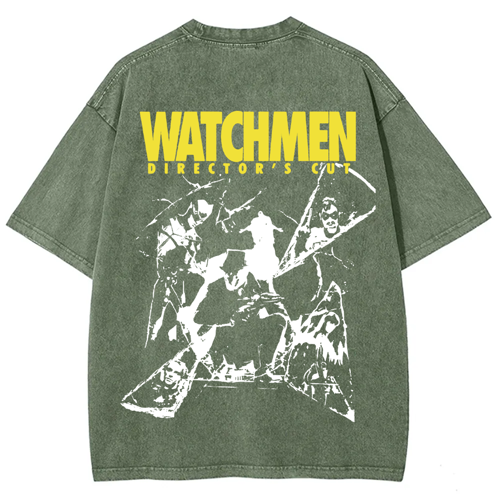 Unisex Vintage  Watchmen Crime Movie t-Shirt