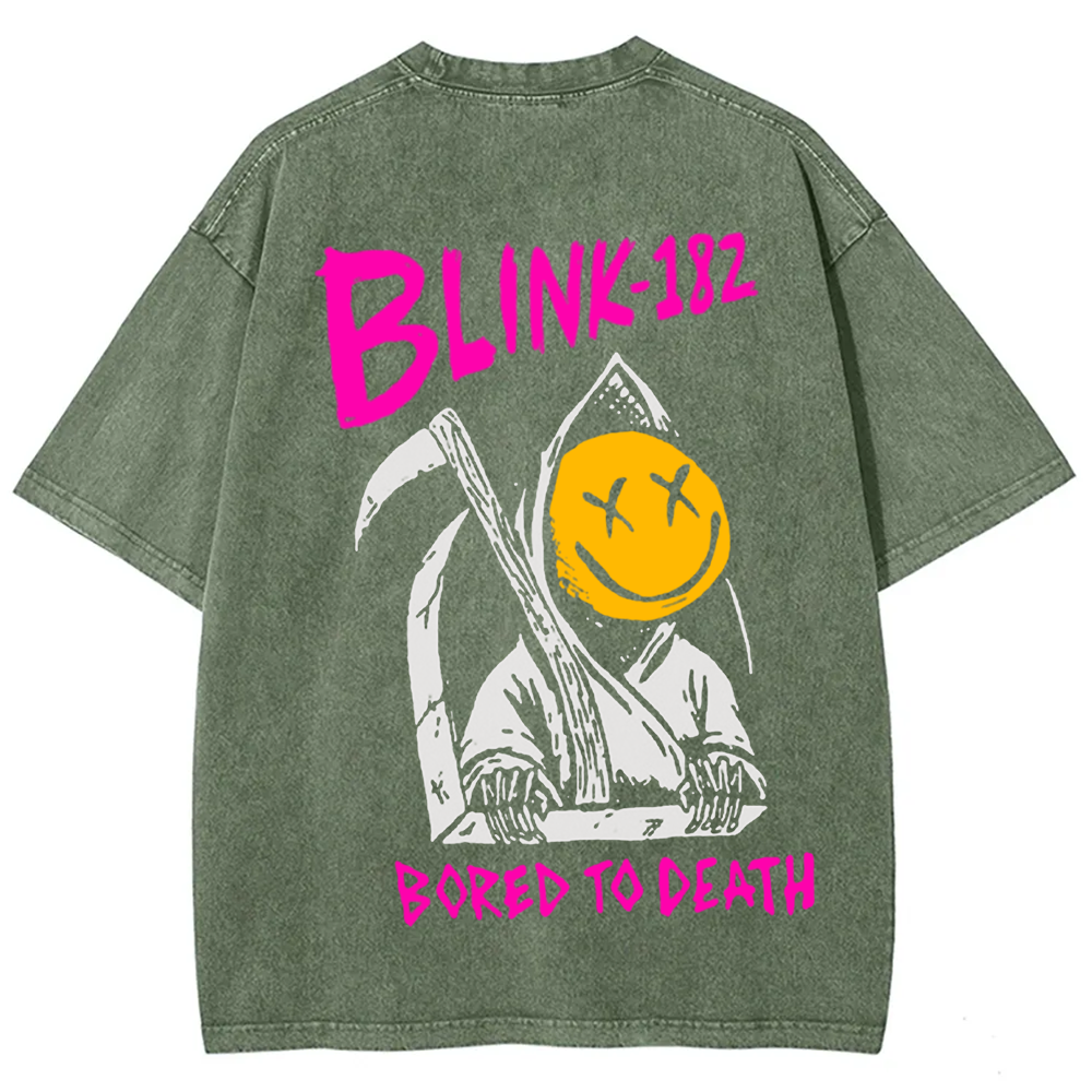 Unisex Vintage Blink 182 Band t-Shirt