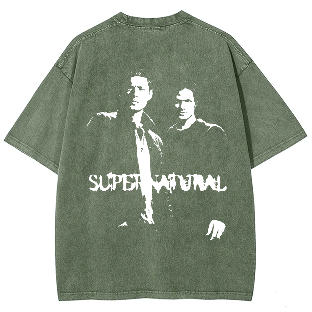Unisex Vintage  Supernatural TV show t-Shirt