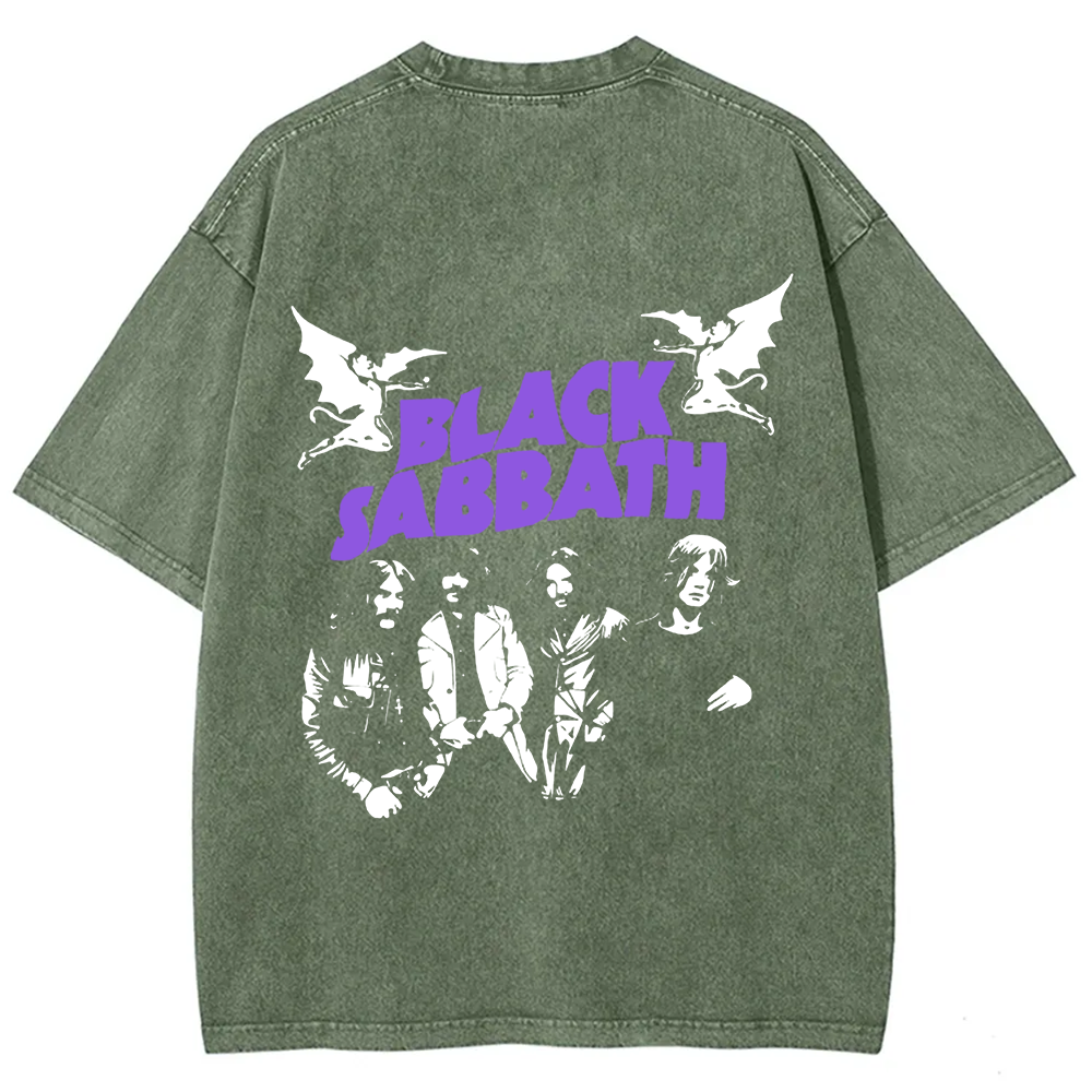 Unisex Vintage Black Sabbath Band t-Shirt