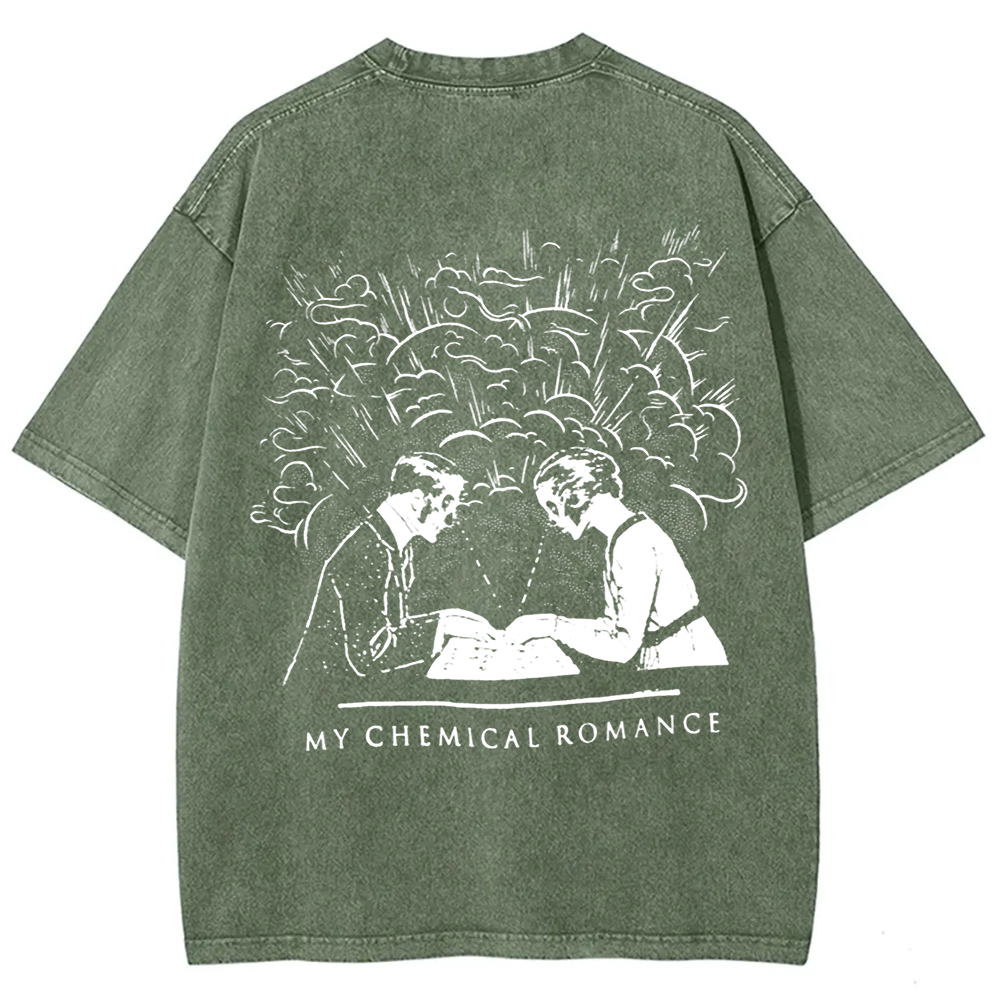 Unisex Vintage My chemical romance Band t-Shirt