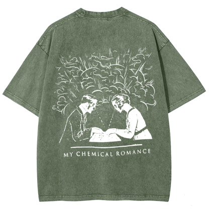 Unisex Vintage My chemical romance Band t-Shirt