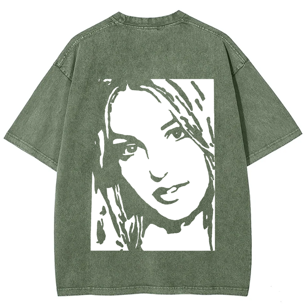 Unisex Vintage  Britney Singer  t-Shirt