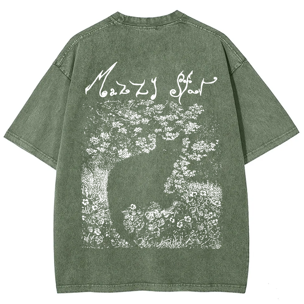 Unisex Vintage  Mazzy Star Band t-Shirt