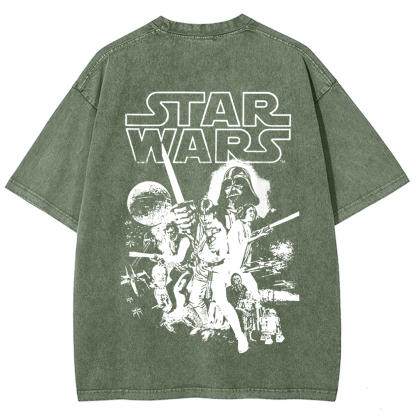 Unisex Vintage  Star Wars Movie t-Shirt