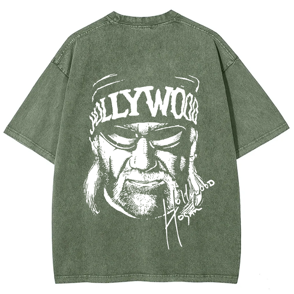 Unisex Vintage  Wrestling WCW Hollywood Hulk Hogan  t-Shirt