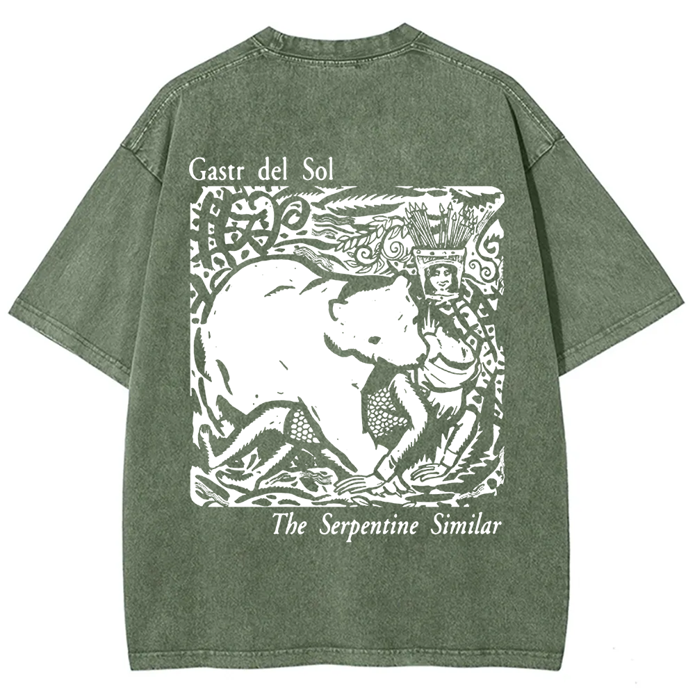 Unisex Vintage  Gastr del Sol Band  t-Shirt