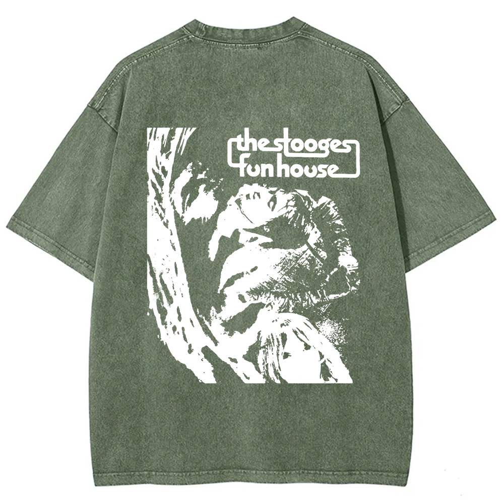 Unisex Vintage The Stooges Band Fun House Songs t-Shirt