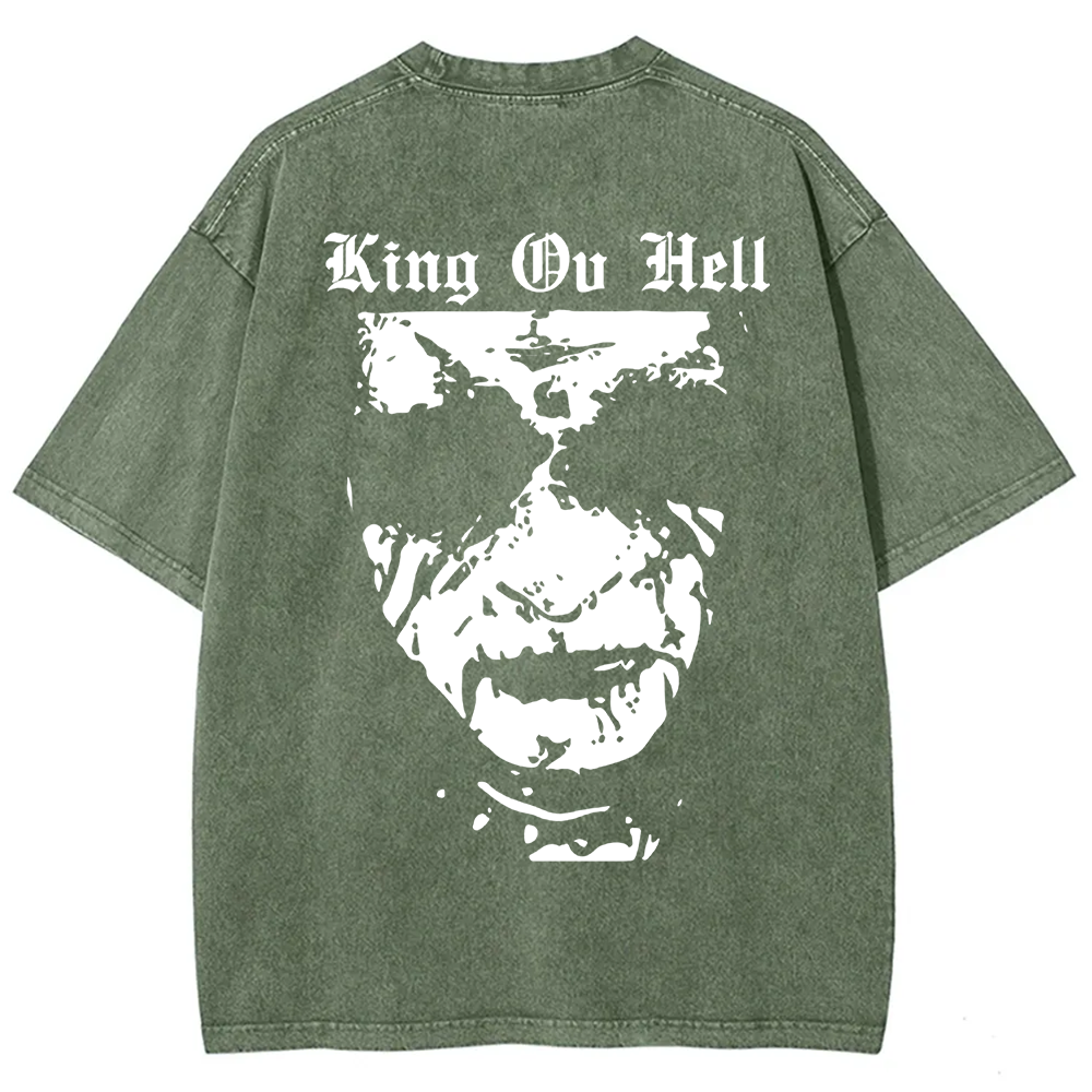 Unisex Vintage  King ov Hell Musicians t-Shirt
