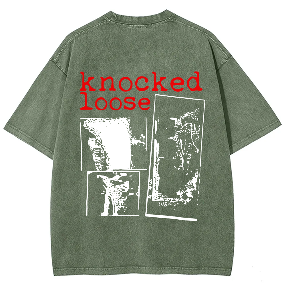 Unisex Vintage Knocked Loose Band t-Shirt