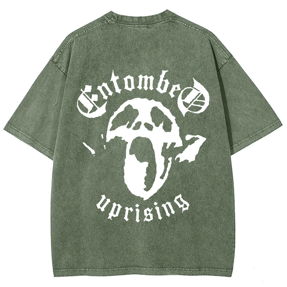 Unisex Vintage  Entombed Metal Band t-Shirt