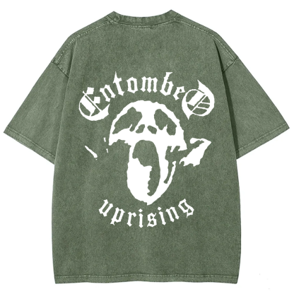 Unisex Vintage  Entombed Metal Band t-Shirt