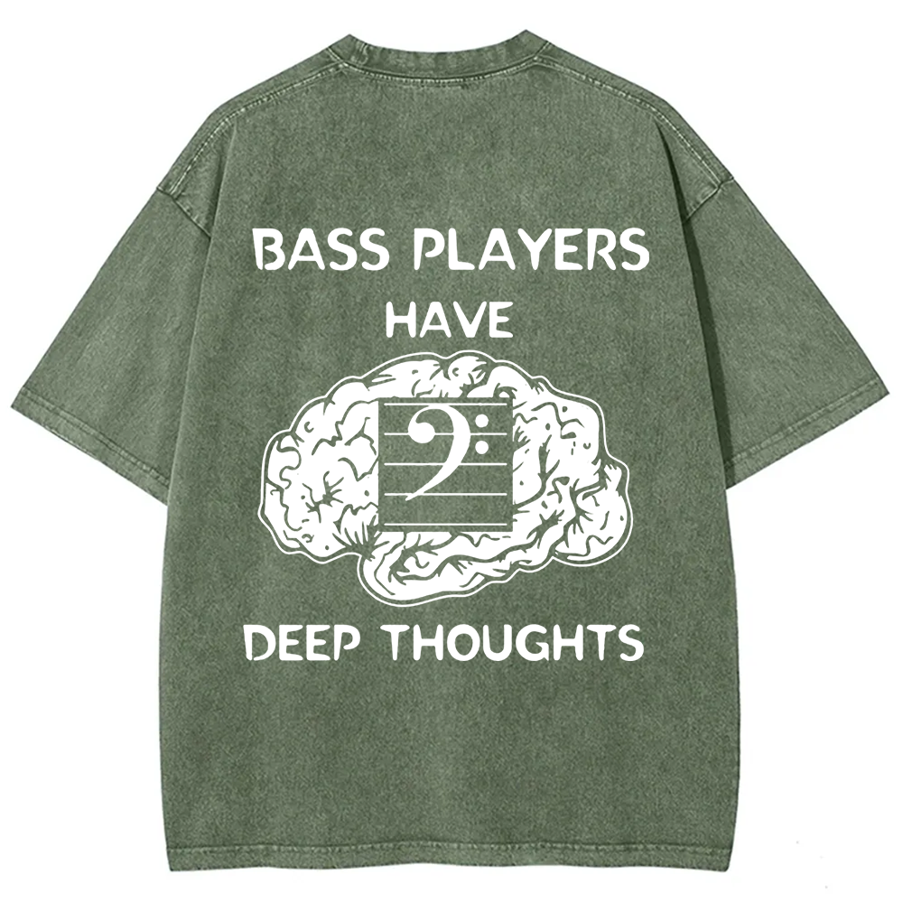 Unisex Vintage Bass Player t-Shirt