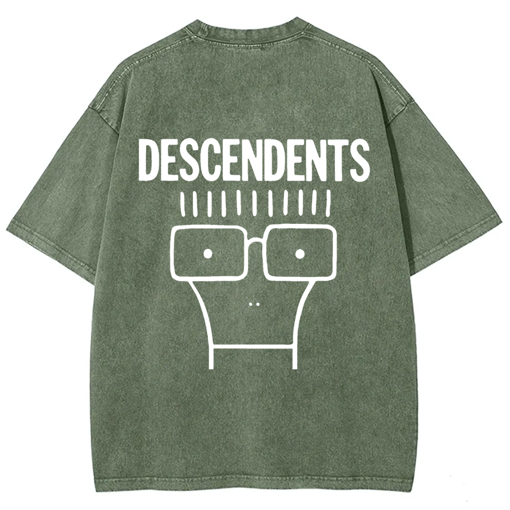 Unisex Vintage Descendents Punk Rock Band t-Shirt