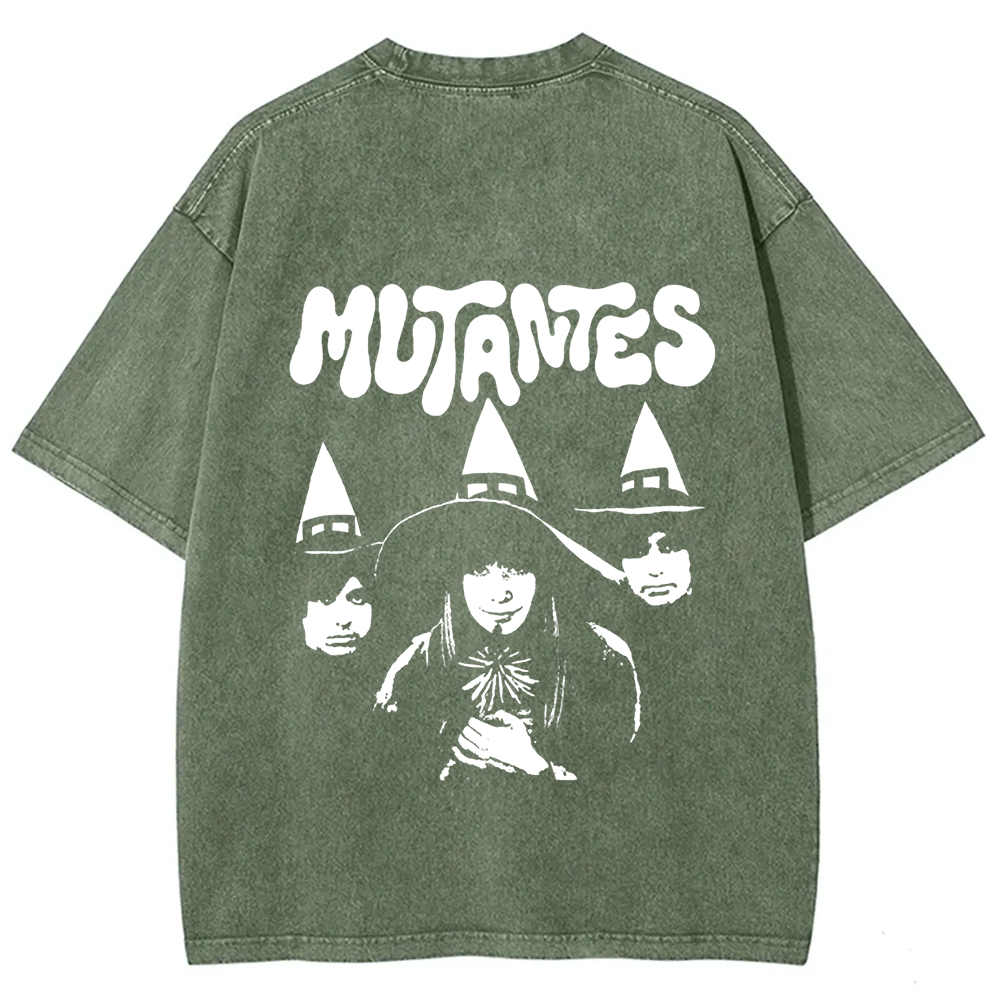 Unisex Vintage Os Mutantes Rock Band t-Shirt