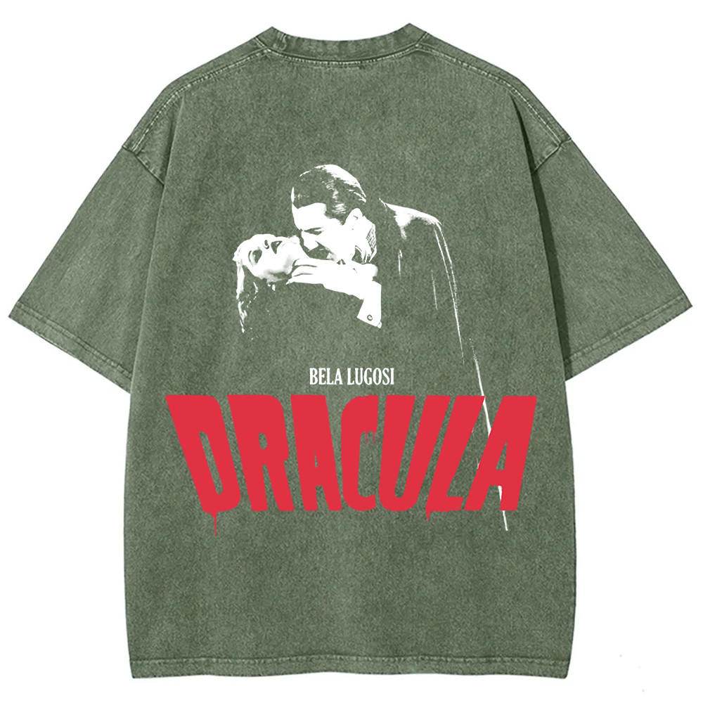 Unisex Vintage Dracula vampire horror movie t-Shirt