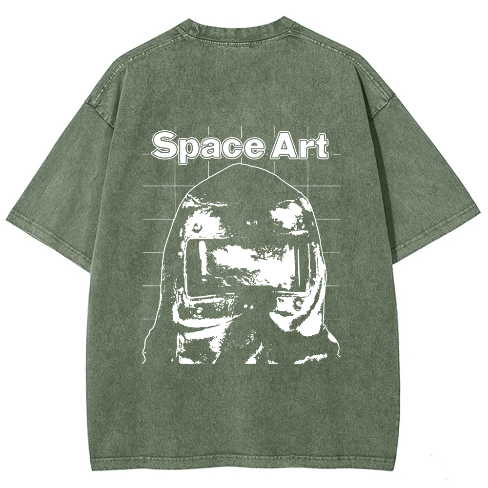 Unisex Vintage Space Art Band t-Shirt