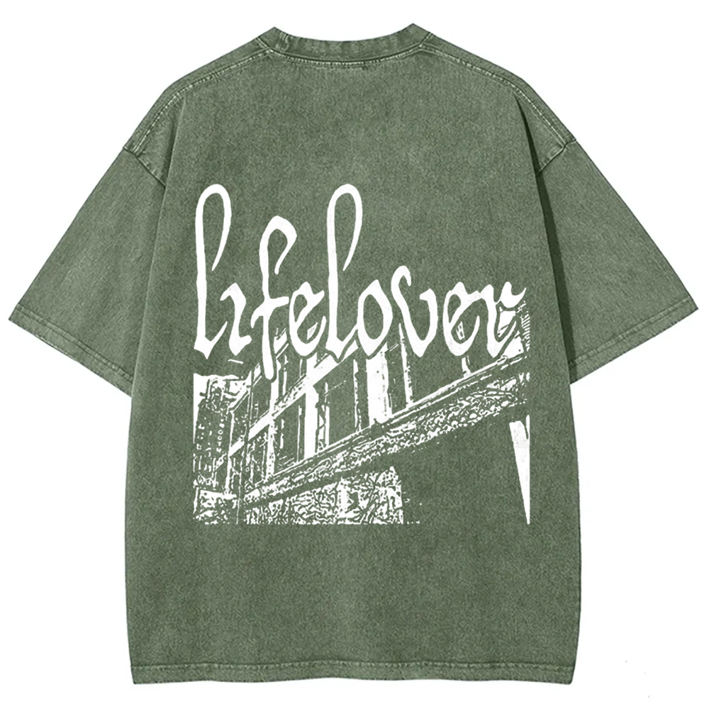 Unisex Vintage Lifelover Band t-Shirt