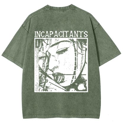 Unisex Vintage Incapacitants Band t-Shirt