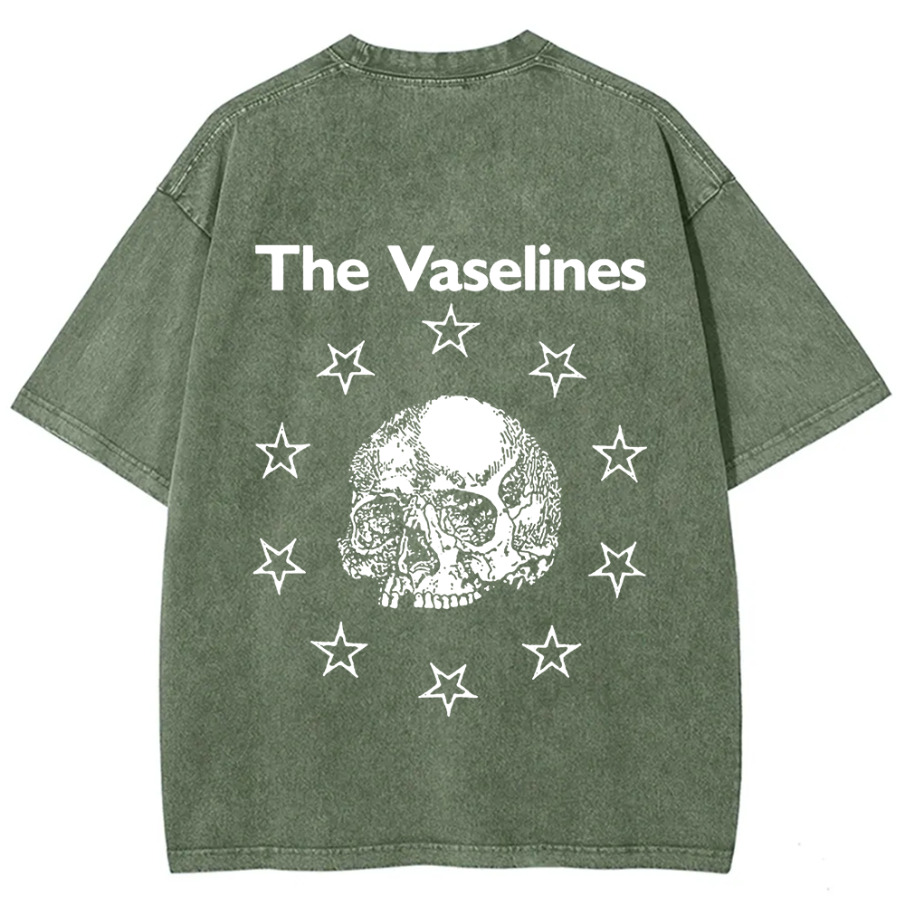 Unisex Vintage The Vaselines Rock Band  t-Shirt