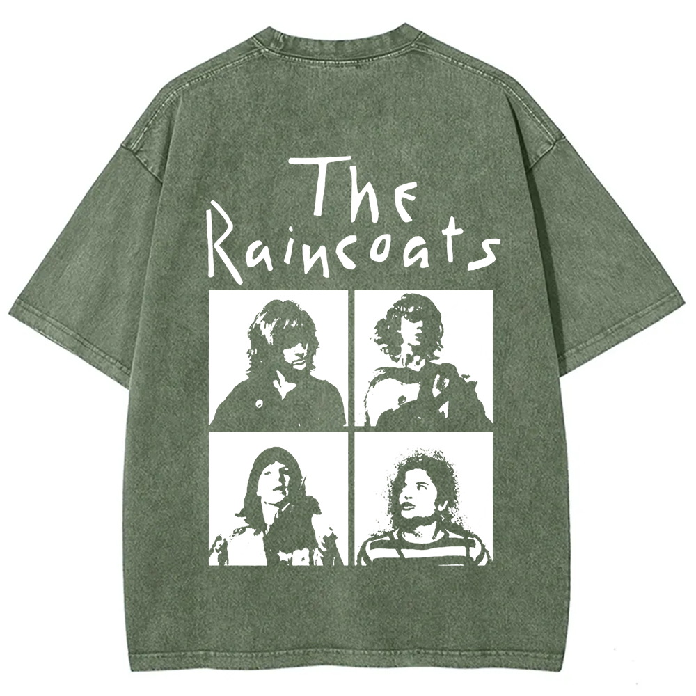 Unisex Vintage The Raincoats Punk Band t-Shirt