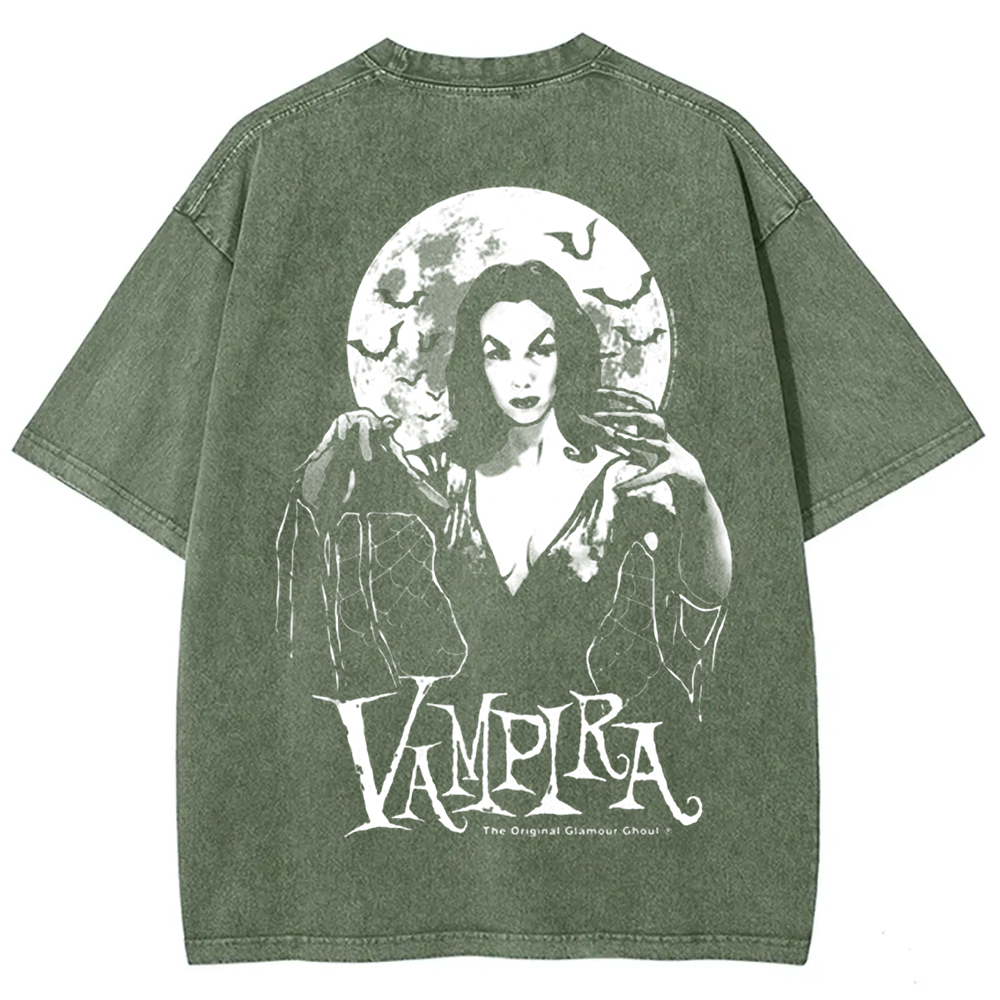 Unisex Vintage Vampira Singer  t-Shirt