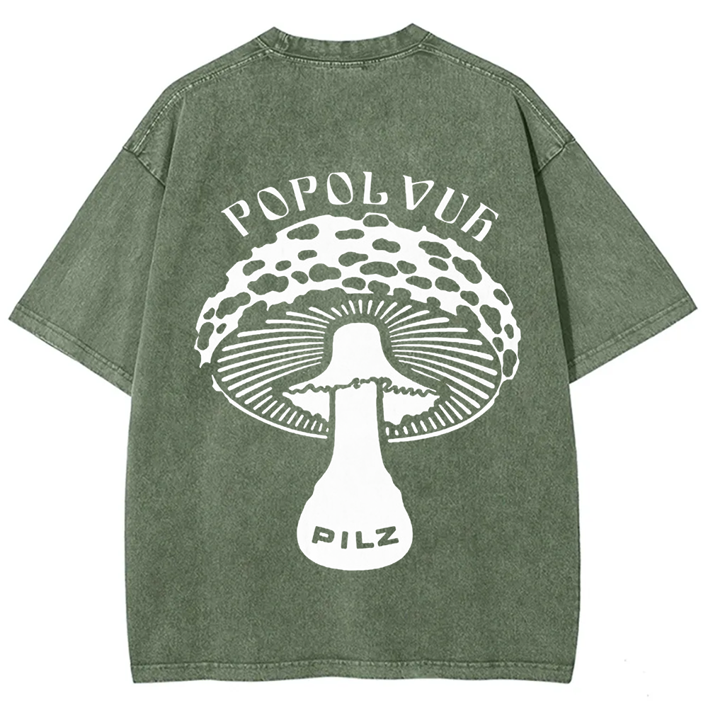 Unisex Vintage  Popol Vuh Rock Band t-Shirt