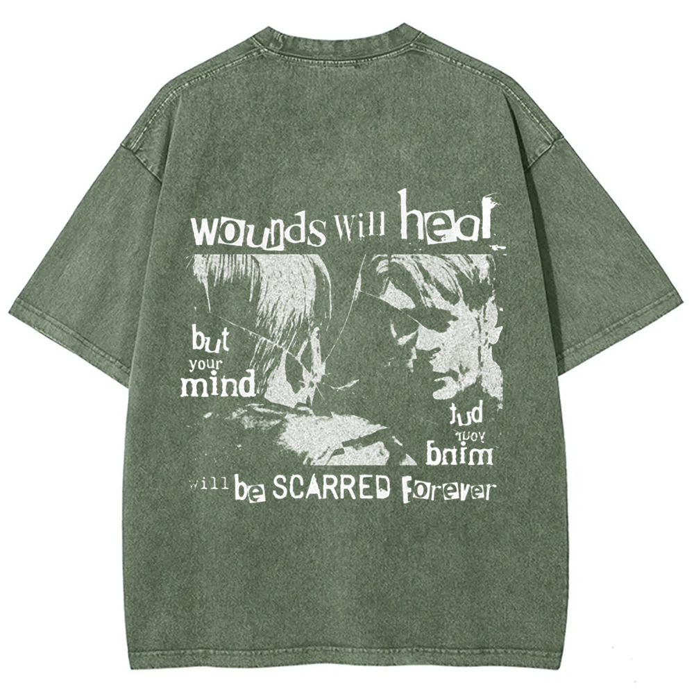 Unisex Vintage Silent Hill Horror Movie t-Shirt