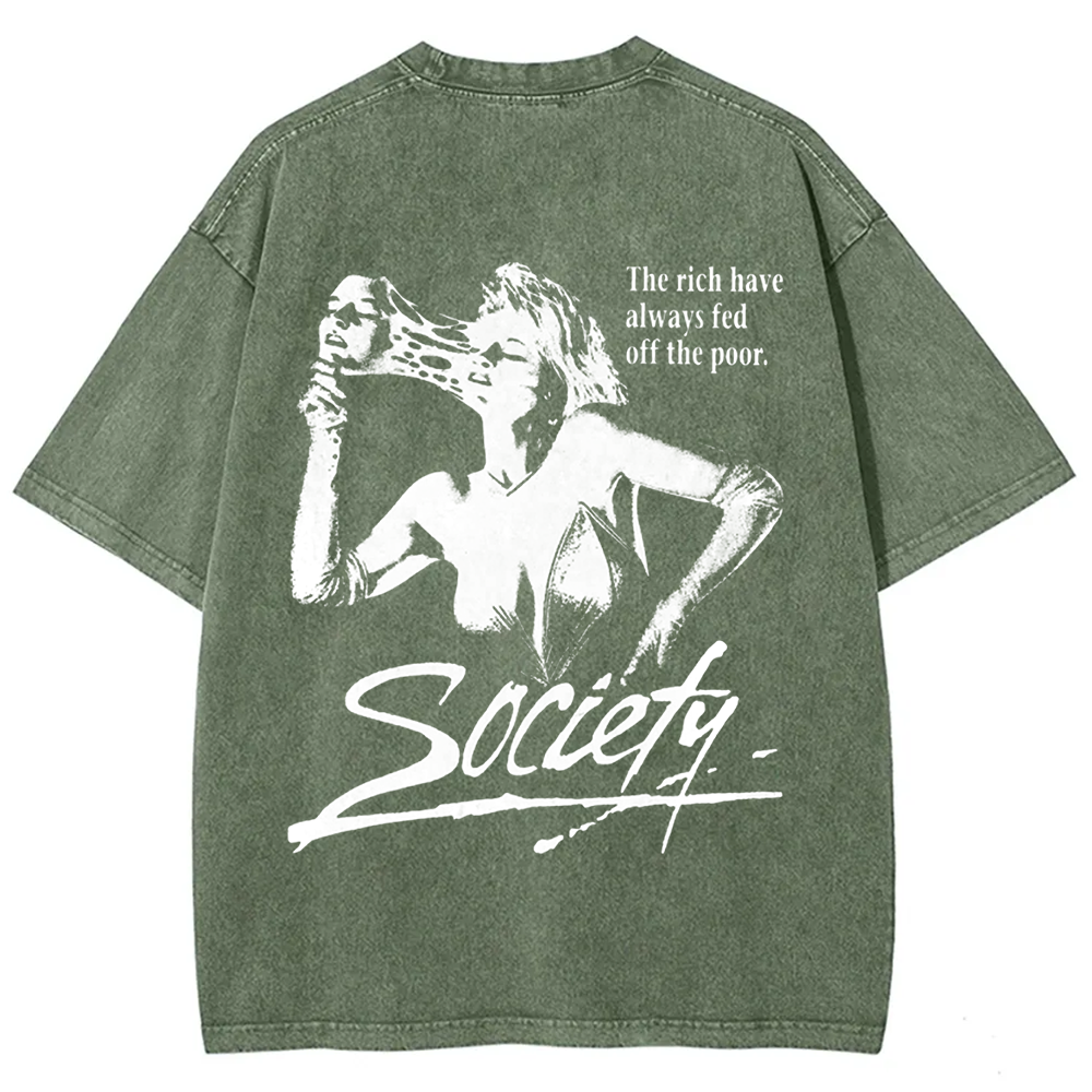 Unisex Vintage Society Film Horror Movie t-Shirt
