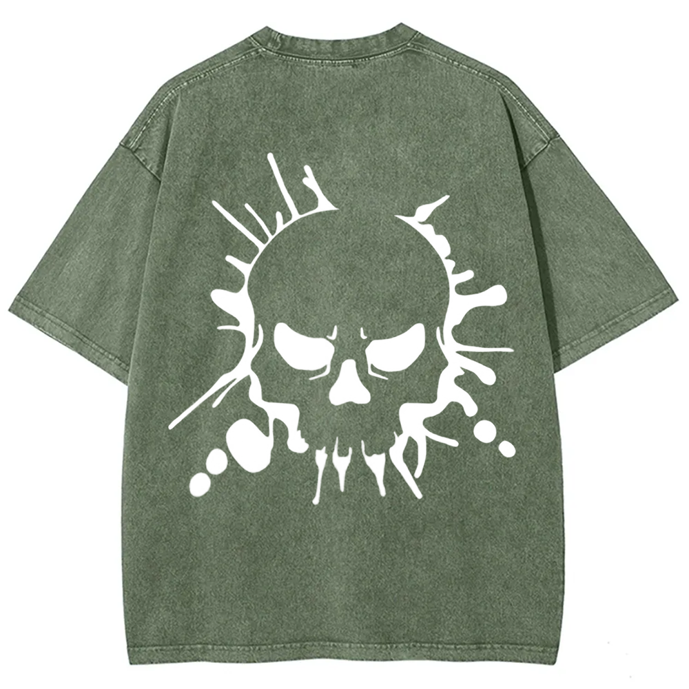 Unisex Vintage Skull Art t-Shirt