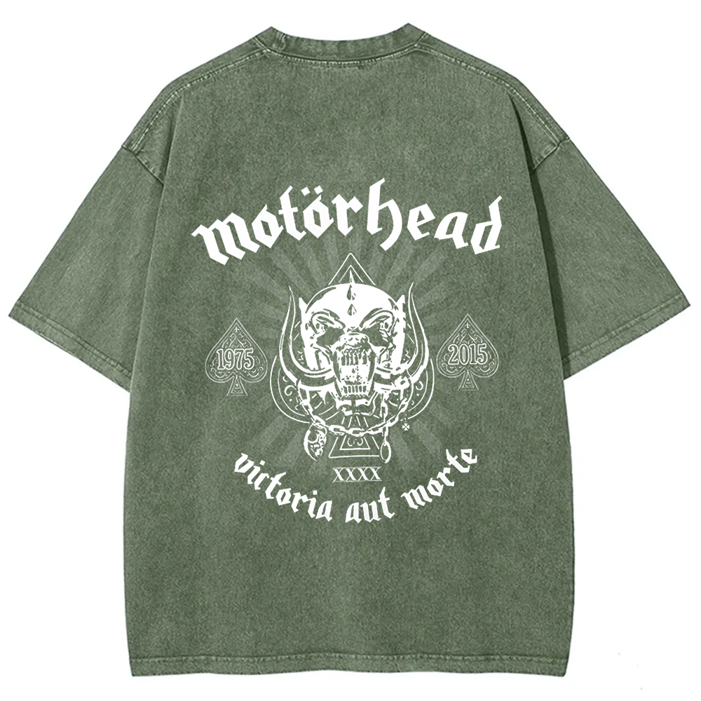 Unisex Vintage  Motörhead  Cotton Motorhead Heavy Metal Band t-Shirt