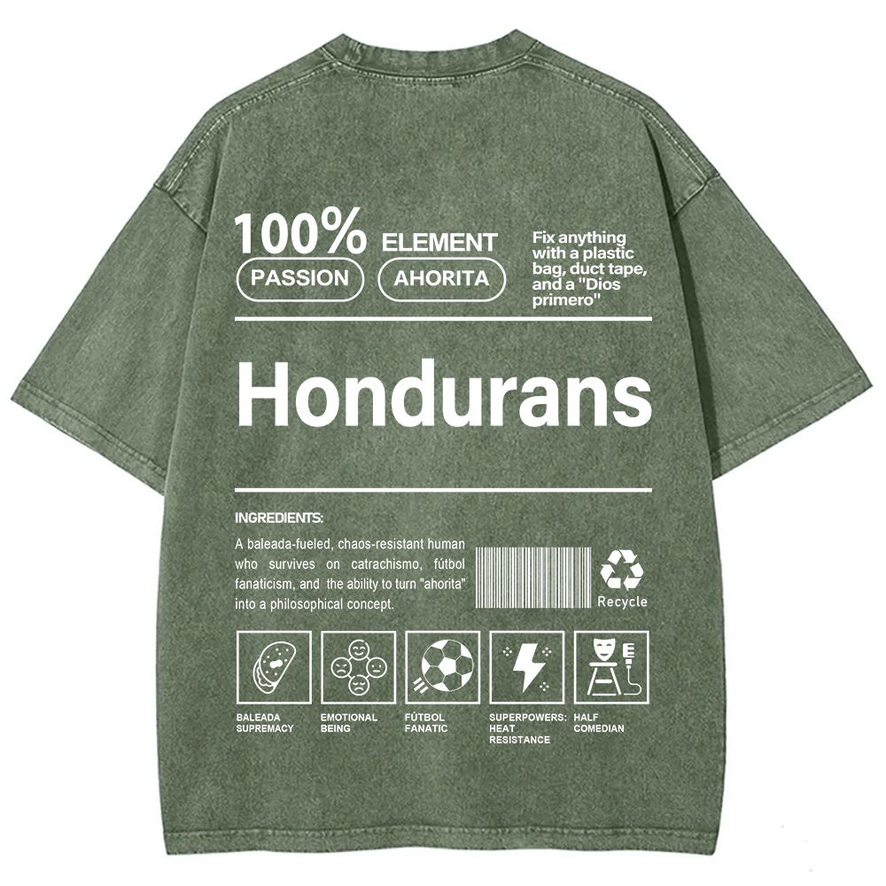 Hondurans Unisex Fit  Washed T-Shirt
