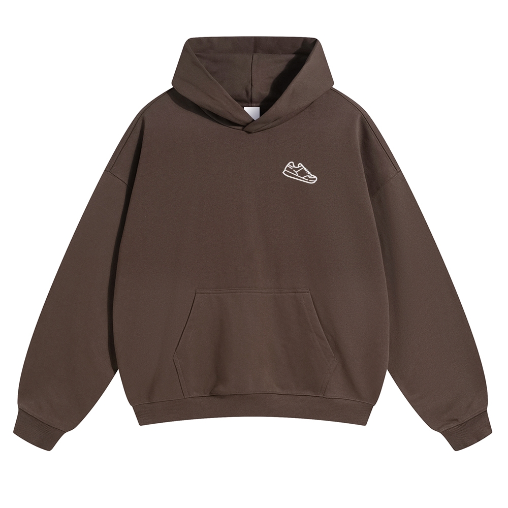 Runner Solid Color Hoodie