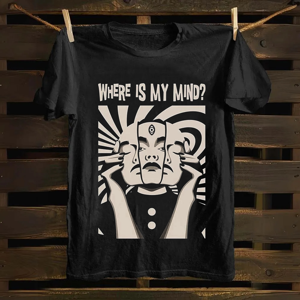 Vintage Pixies Where Is My Mind Cotton T-Shirt