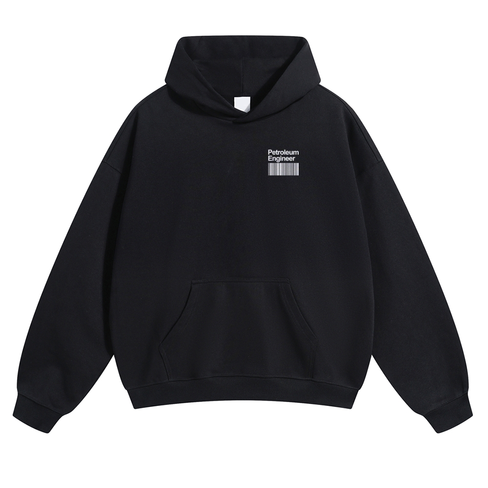 Petroleum Engineer Solid Color Hoodie
