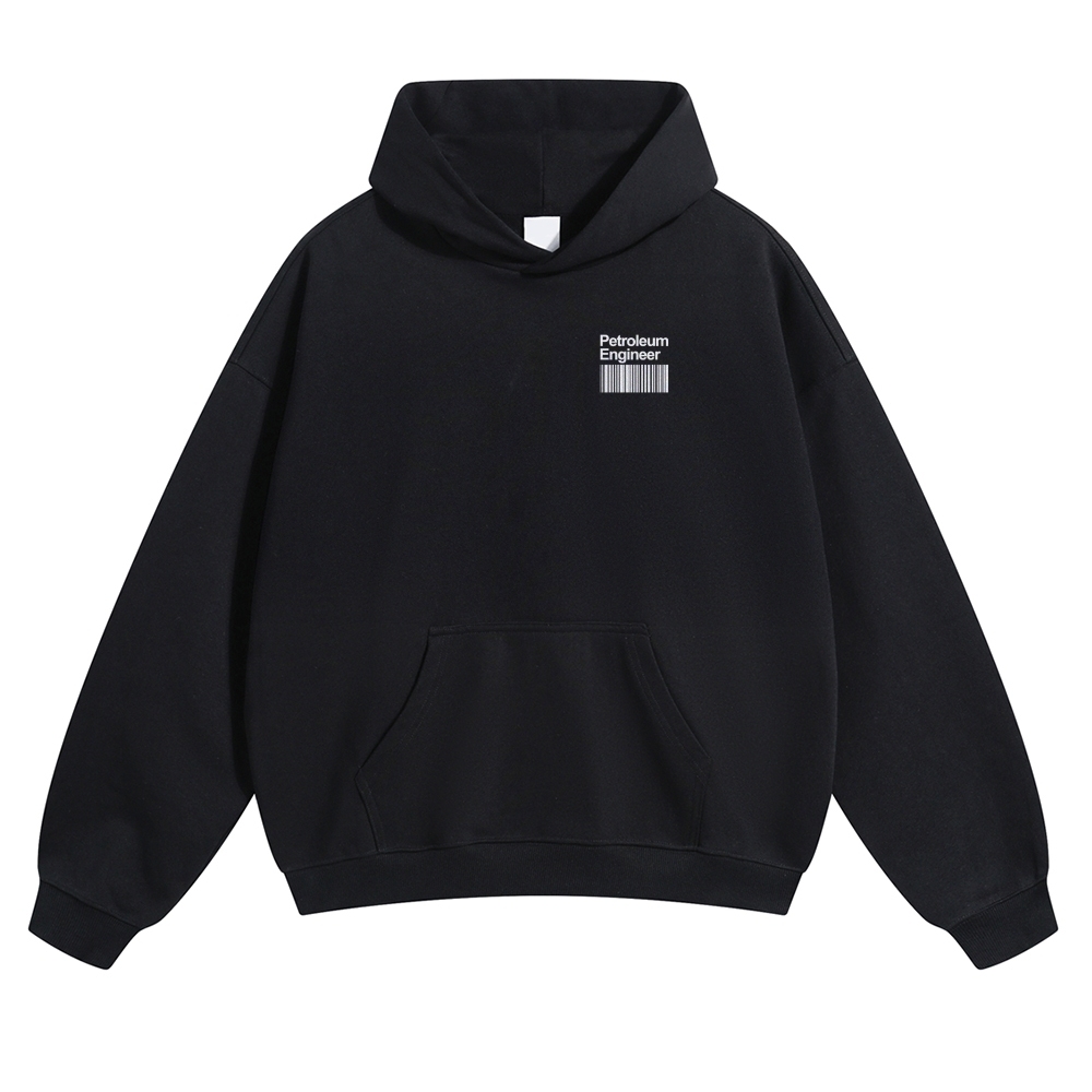 Petroleum Engineer Solid Color Hoodie