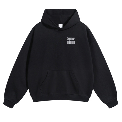 Petroleum Engineer Solid Color Hoodie