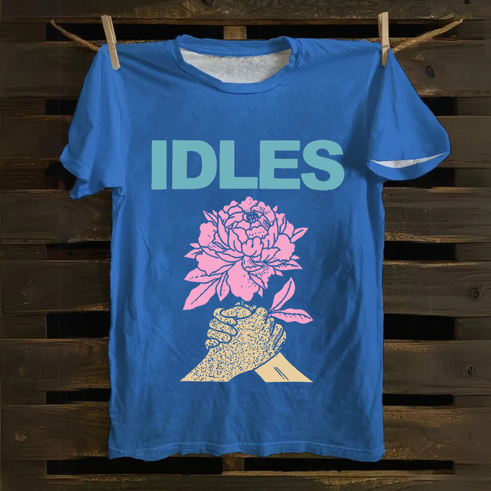 Idles Band Vintage Cotton T-Shirt
